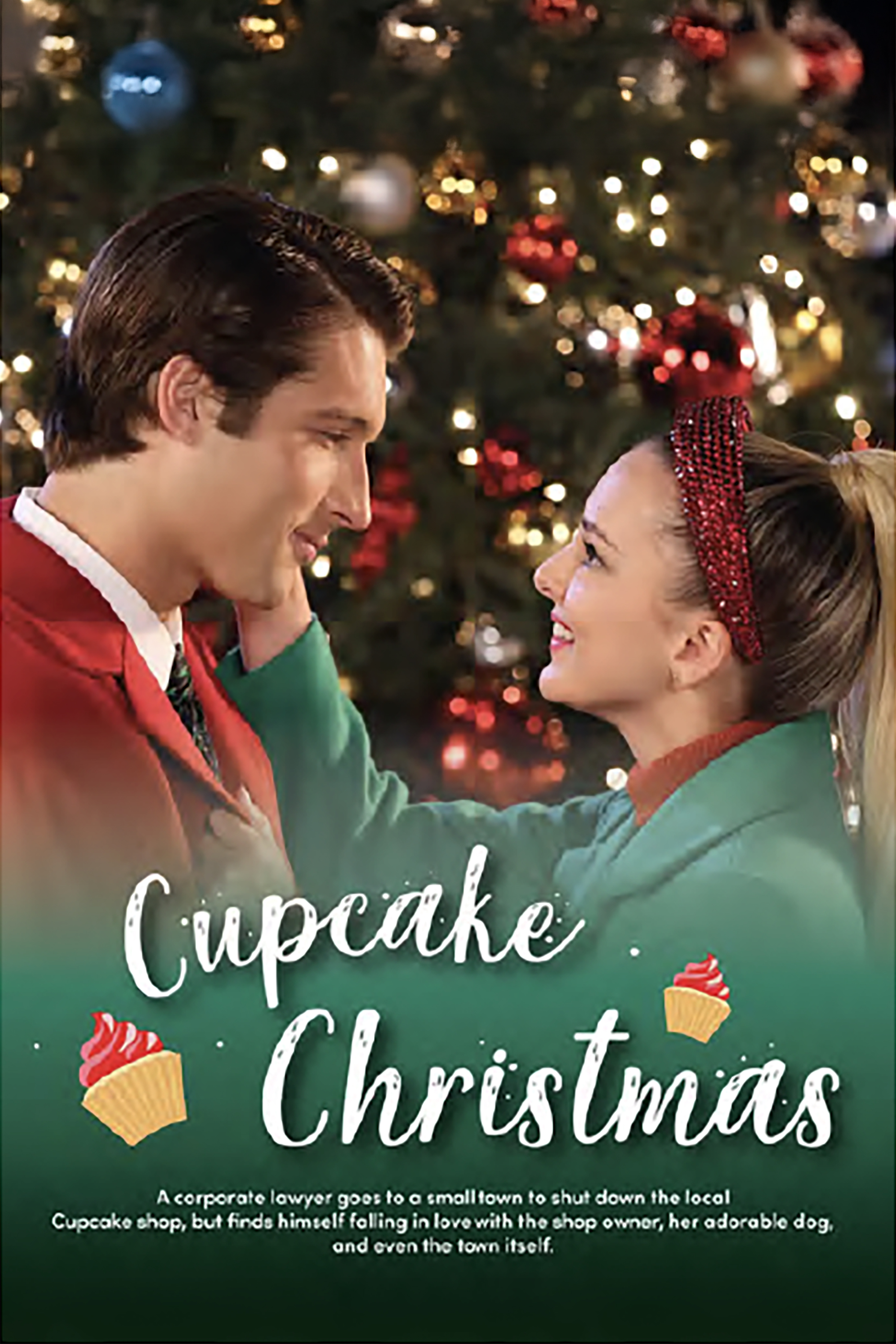 Cupcake Christmas Poster